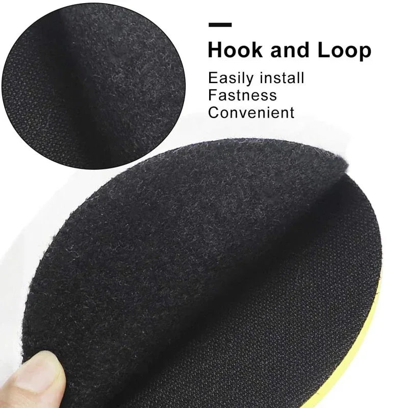 5-Pack Wool Car Polish & Wax Buffing Pads 3/5 Inch Kit
