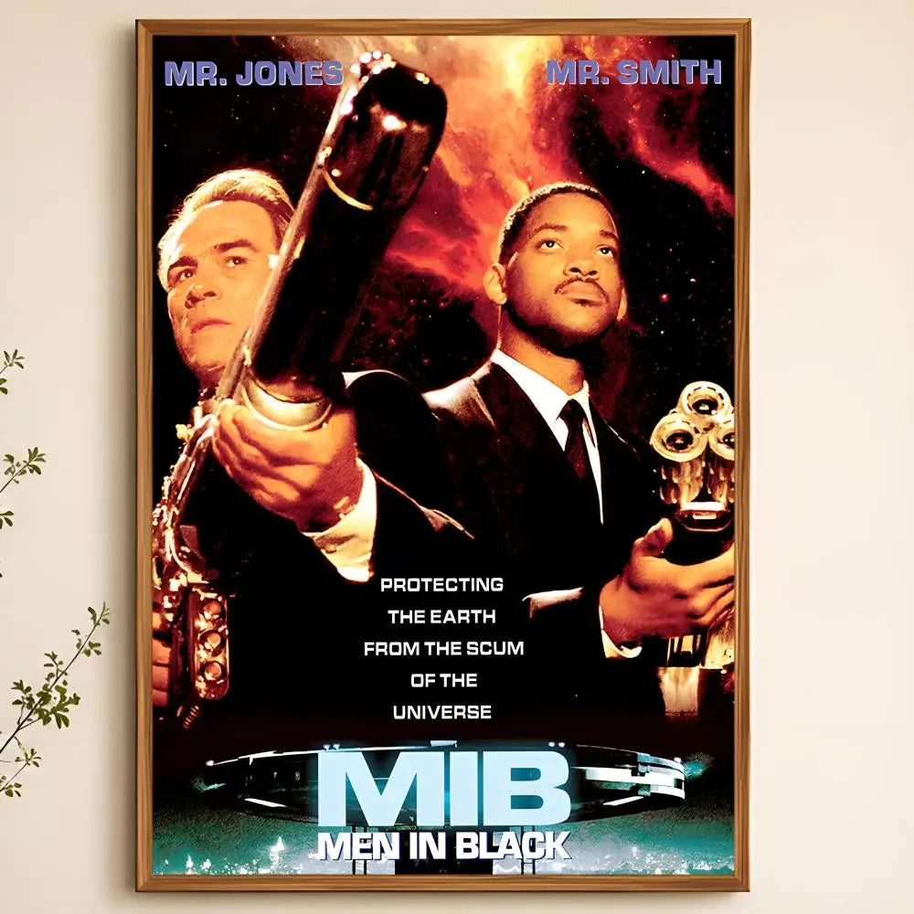 Peel-and-Stick PVC HD Movie Wall Poster – Modern Home Decor
