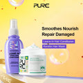PURC Keratin Hair Mask & Leave-In Conditioner Set | Anti-Frizz