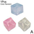 Ice Cube Squishy Fidget Toy | Clear Squeeze Stress Ball – TPR