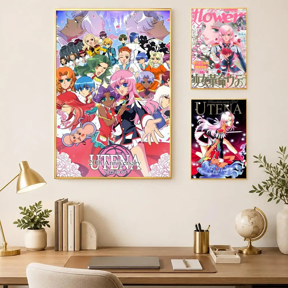 Revolutionary Girl Utena Anime Poster – Self-Stick HD Wall Art