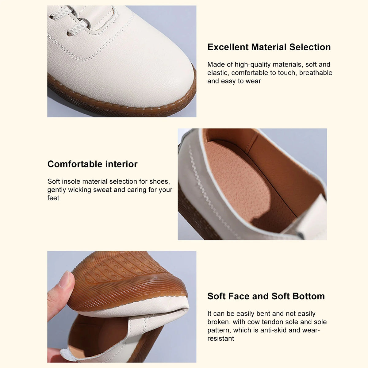 Women's Slip-On Flat Loafers | Casual Comfort Boat Shoes