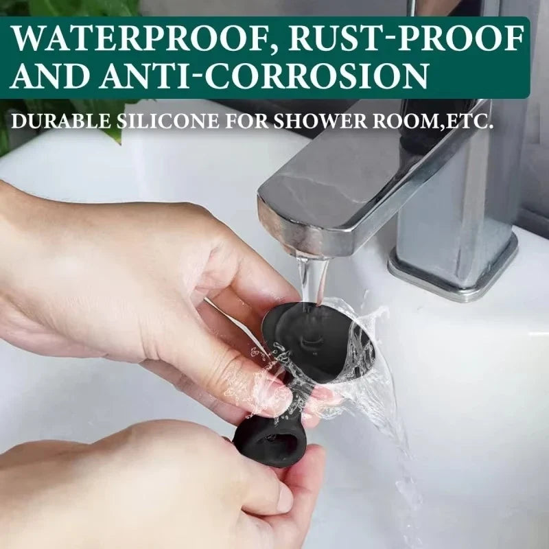 Silent Suction Cup Door Stop – Wall & Floor Door Bumper