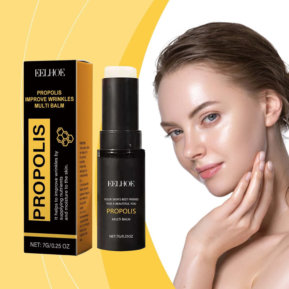 EELHOE Bee Propolis Firming Face Cream Balm – Moisturizing 7g