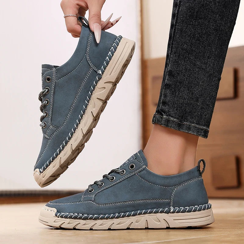 AZGB Women's Retro Casual Sneakers – Thick Sole Anti-Slip Shoes