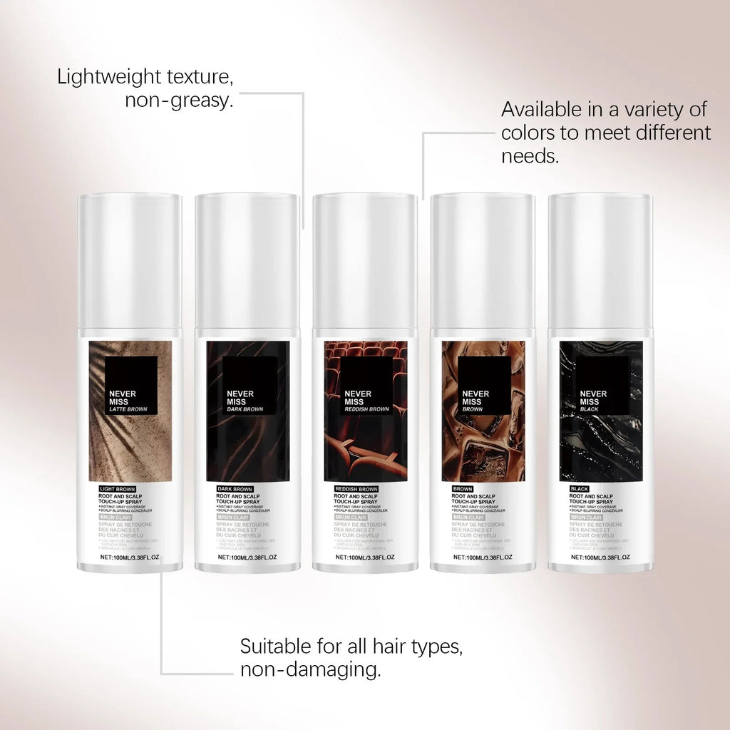 Temporary Hair Color Spray – Multi-Shade, Fast-Dry 100ml