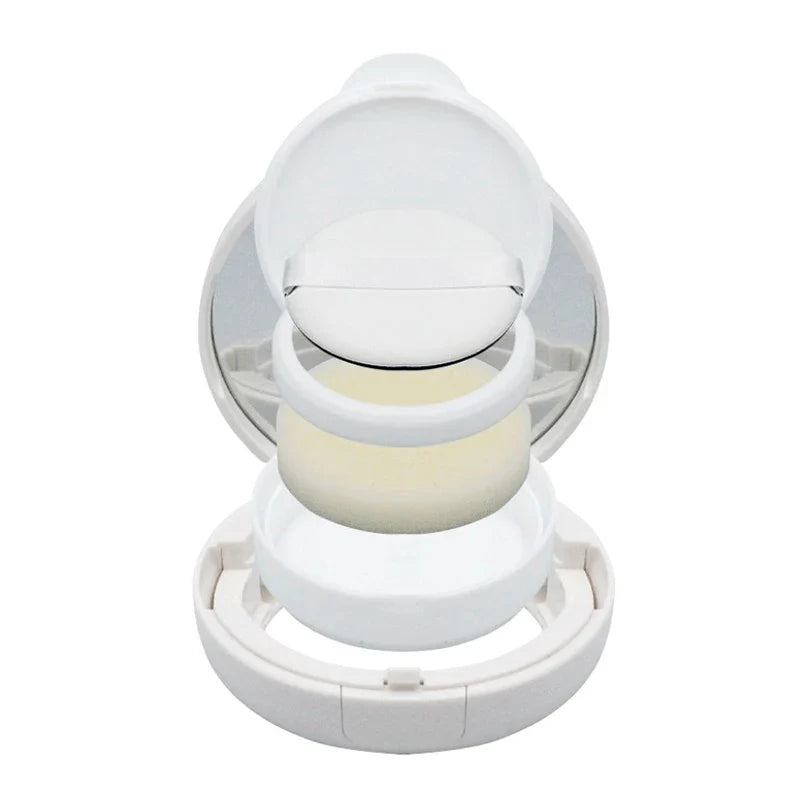 Empty Air Cushion Compact Case with Mirror & Puff – 15g
