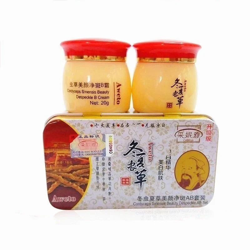 Aweto Whitening Day & Night Cream Set | Dark Spot Brightening
