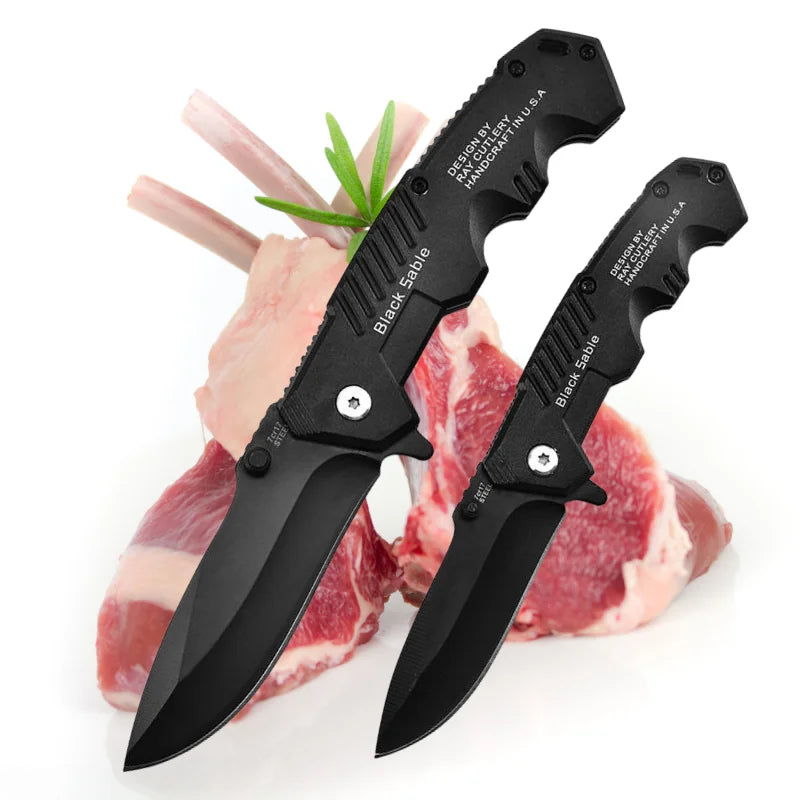 Folding Pocket Knife – Stainless Steel Portable Fruit & EDC Blade