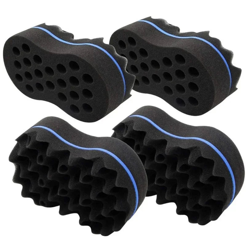 Double-Sided Curl Sponge Brush | Afro Twist & Wave Styler
