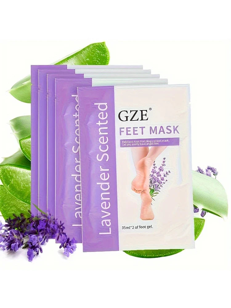 GZE Foot Peel Mask – Exfoliating Dead Skin & Callus Remover