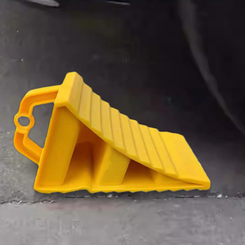 Heavy Duty Wheel Chock Anti-Slip Parking Wedge – Trucks, RVs & Trailers