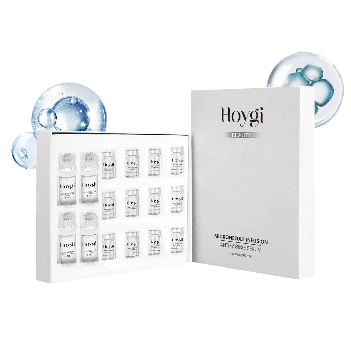 Daily Glow Facial Roller & Hydrating Serum Set – Dewy Skin