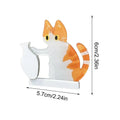Acrylic Cat Whisker Keepsake Magnet – Cute Storage Container
