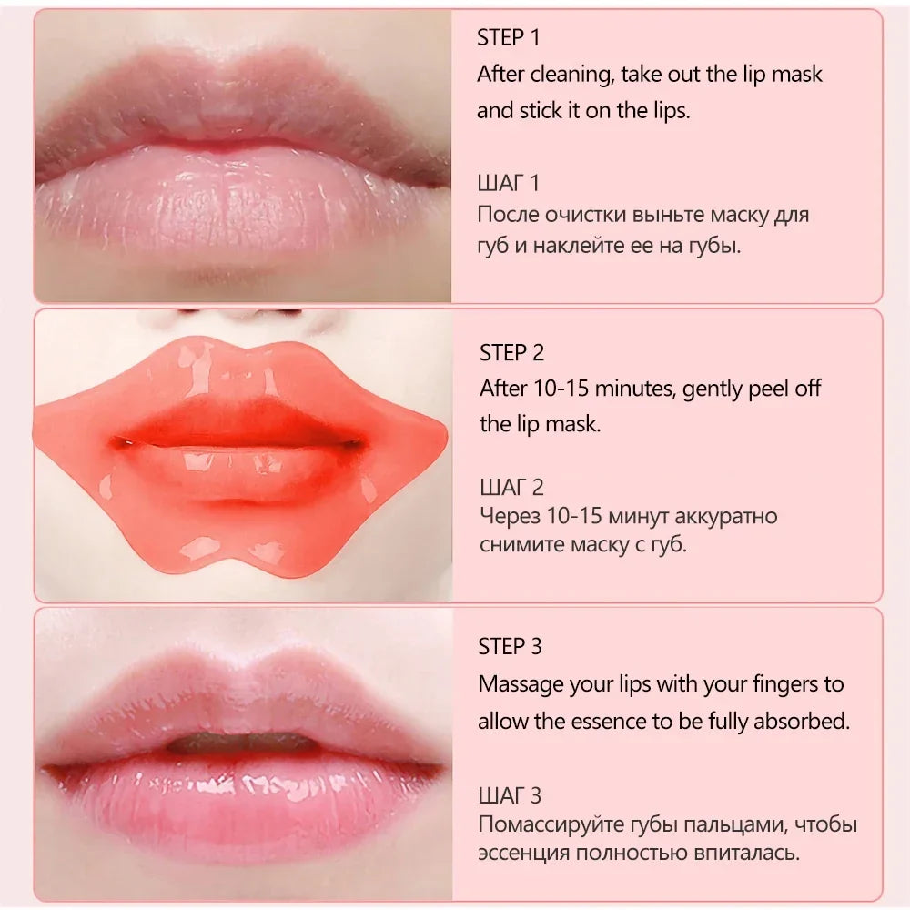 BIOAQUA Cherry Collagen Hydrating Lip Mask 20pcs