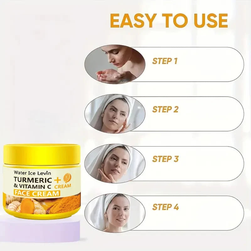 Turmeric Vitamin C Anti-Aging Face Cream 50g – Brightening