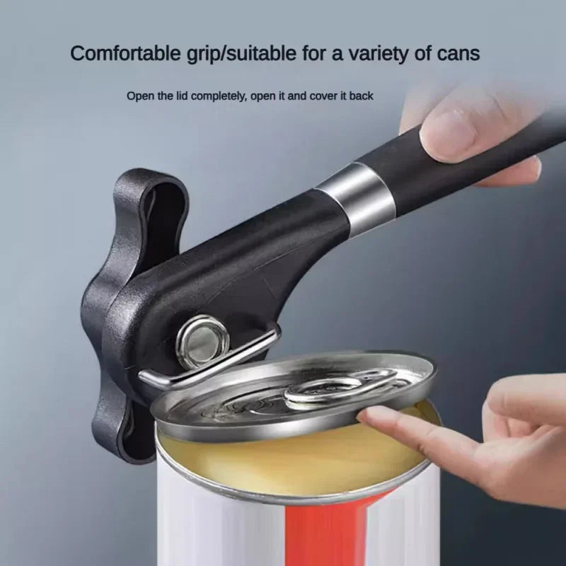 Safe Cut Smooth Edge Can Opener – Stainless Steel Handheld