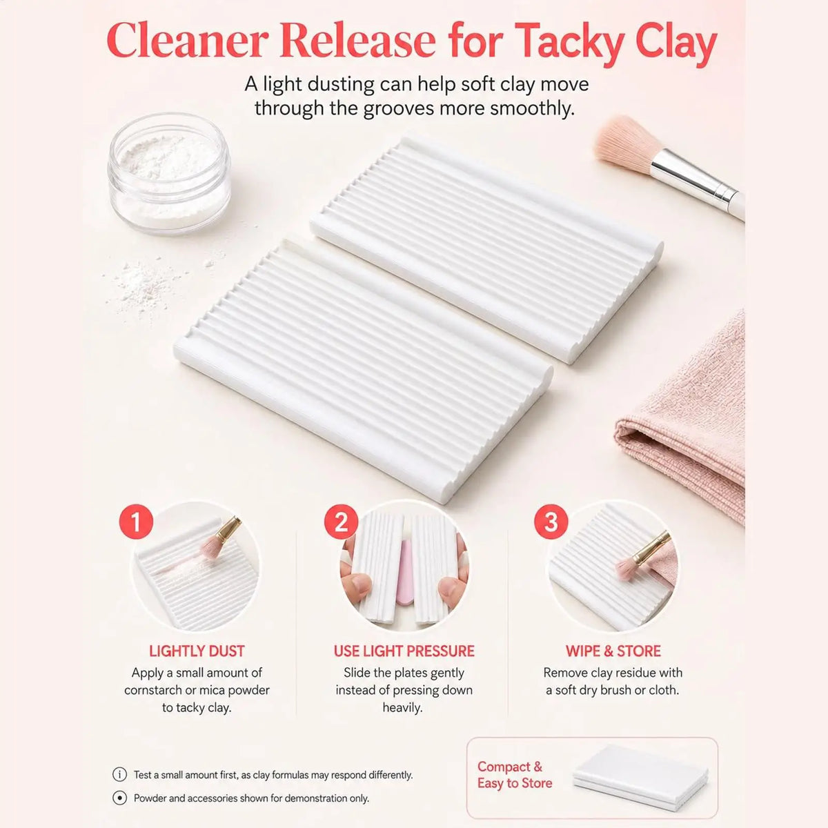 3D Print Clay Ball Maker – 4-Piece Bead Roller for DIY Jewelry