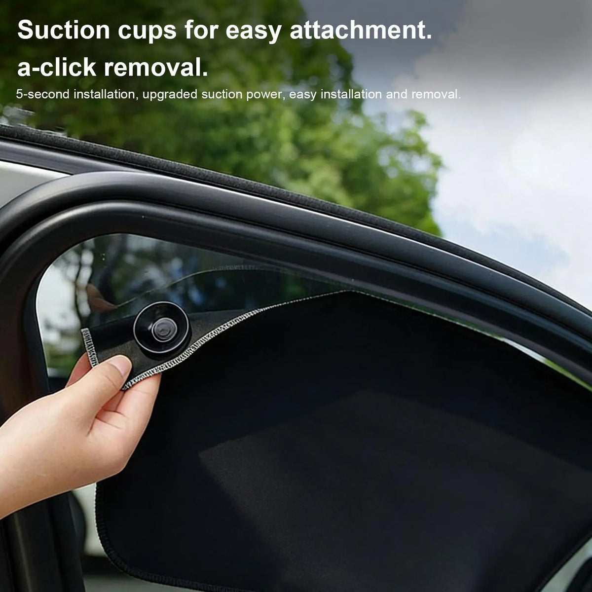 Car Side Window Sun Shade – UV Block & Anti-Glare Cover