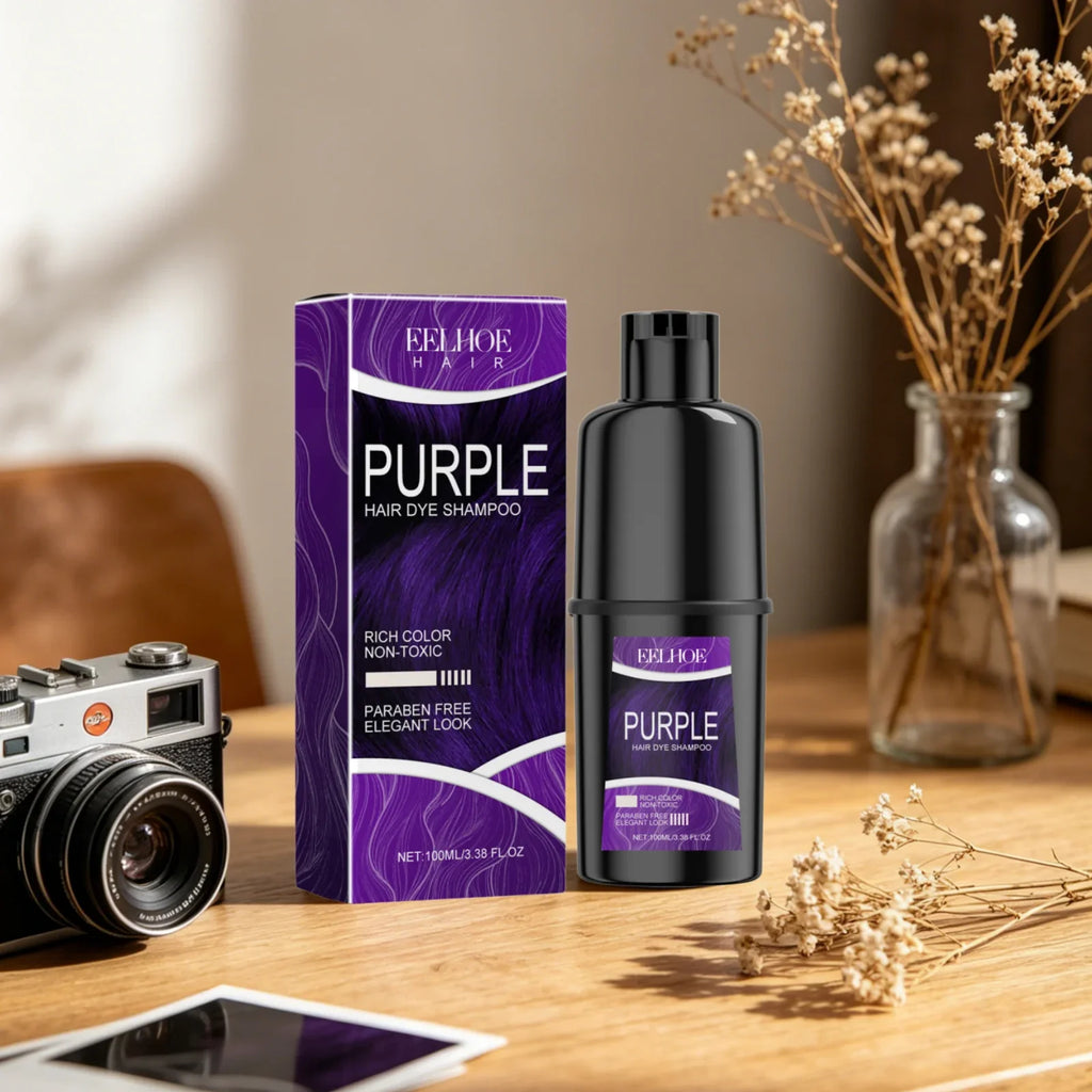 EELHOE Hair Dye Shampoo – Color Lock & Nourish 100ml