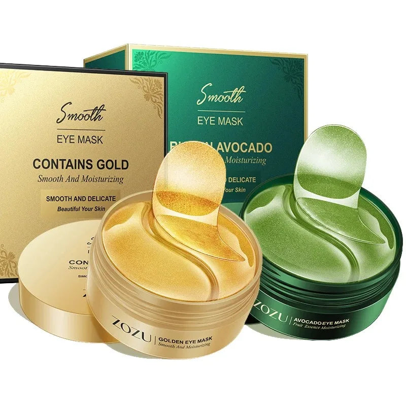 Avocado Golden Collagen Eye Mask Anti Dark Circles Removal Bags