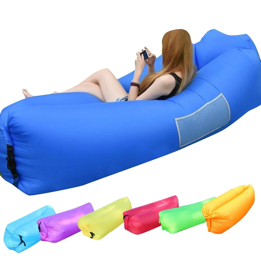 Portable Inflatable Lounger Sofa | Camping Beach Outdoor