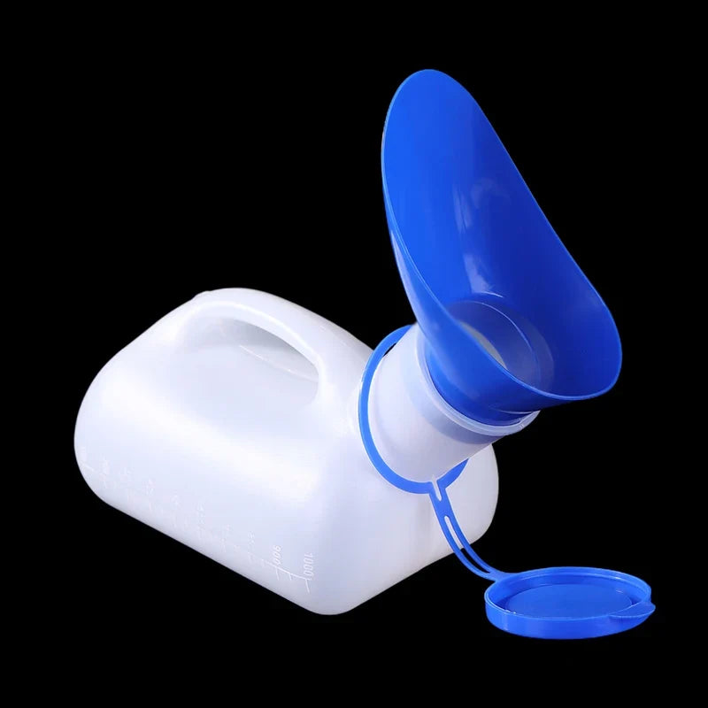 1000ml Portable Urinal Bottle – Unisex Car Travel Pee Bottle