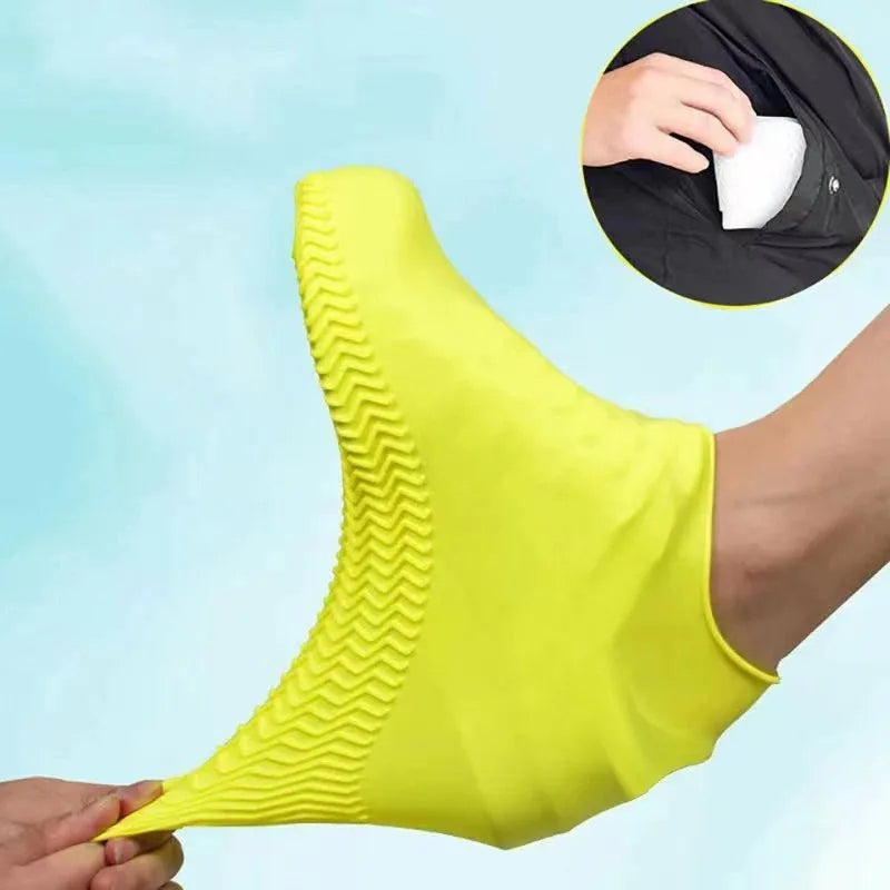 Waterproof Silicone Rain Boot Covers | Non-Slip & Reusable