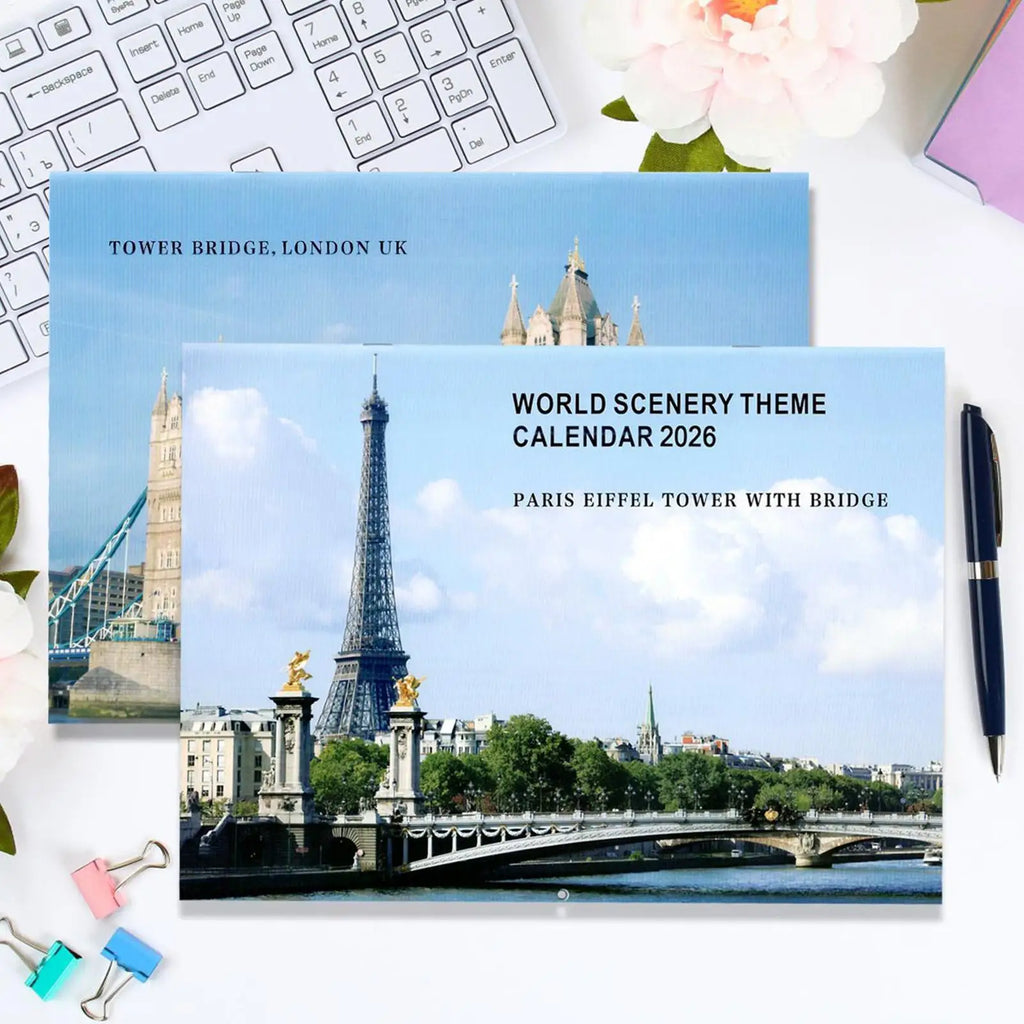2026 Landscape Calendar Beautiful Monthly Wall Schedule Appointment