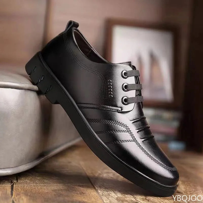 Men's Non-Slip Casual Business Flat Shoes – Soft EVA Sole