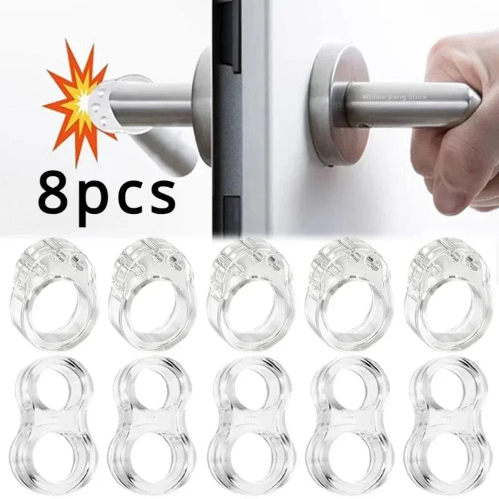 Silicone Door Handle Buffer Bumper Pads – Wall Protectors