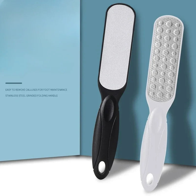 Professional Double-Sided Metal Foot File & Heel Smoother
