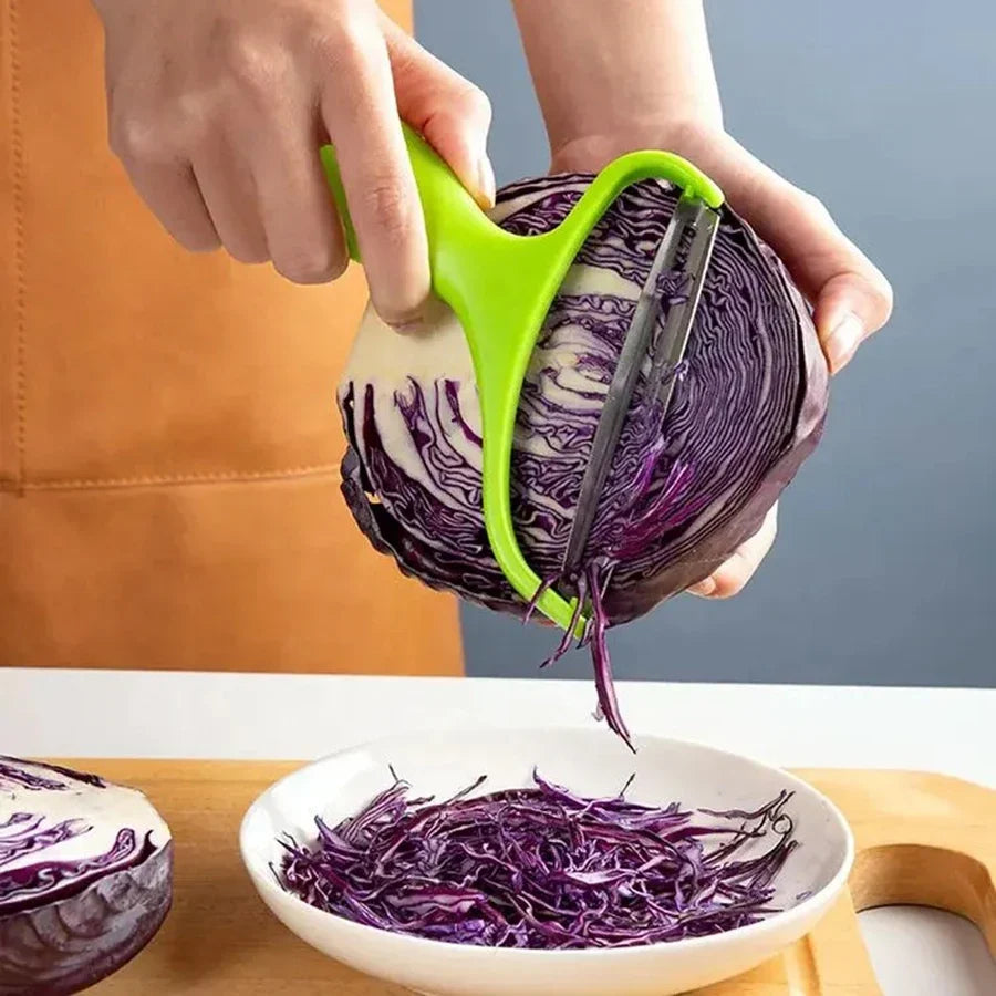 Wide Mouth Vegetable & Fruit Peeler – Stainless Steel Blade