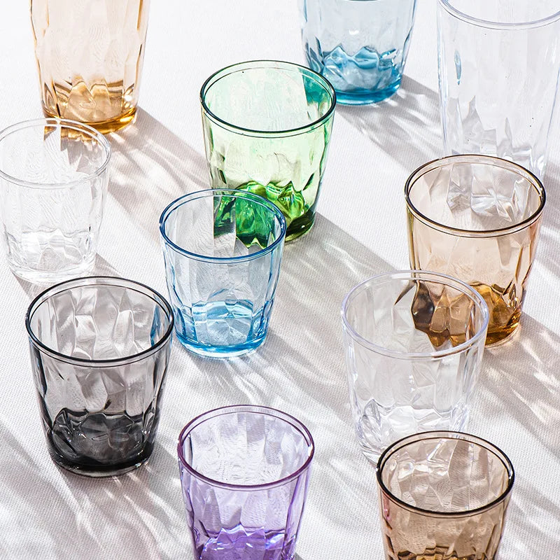 Acrylic AS Water Cup Household Plastic Gargle Beer Restaurant Juice