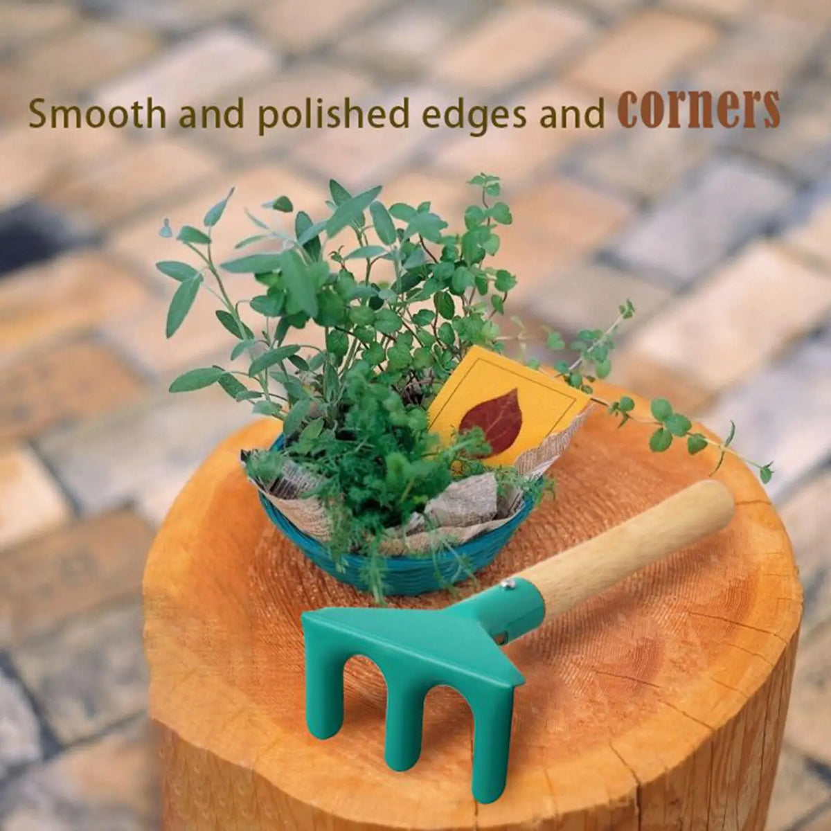 Kids 6-Piece Gardening Tool Set – Portable Digging & Planting Kit