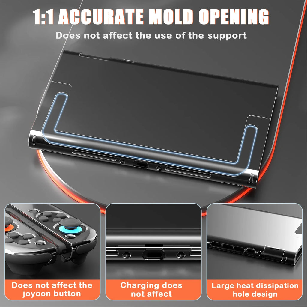 Crystal Clear Hard Case for Nintendo Switch 2 | PC Shell
