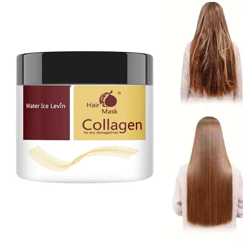 Collagen Hair Treatment Deep Repair Conditioning Argan Oil Mask
