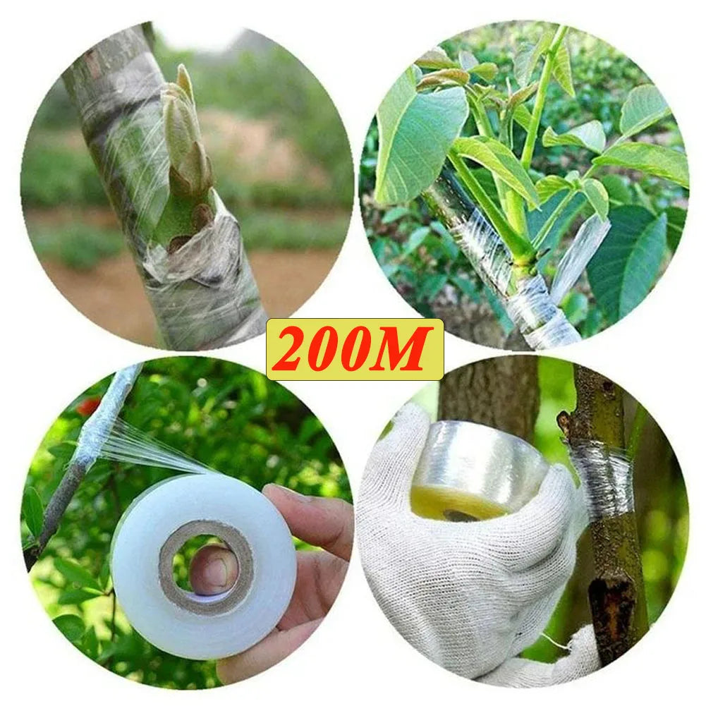 200M Self-Adhesive PE Grafting Tape 3/4/5cm – Garden Film