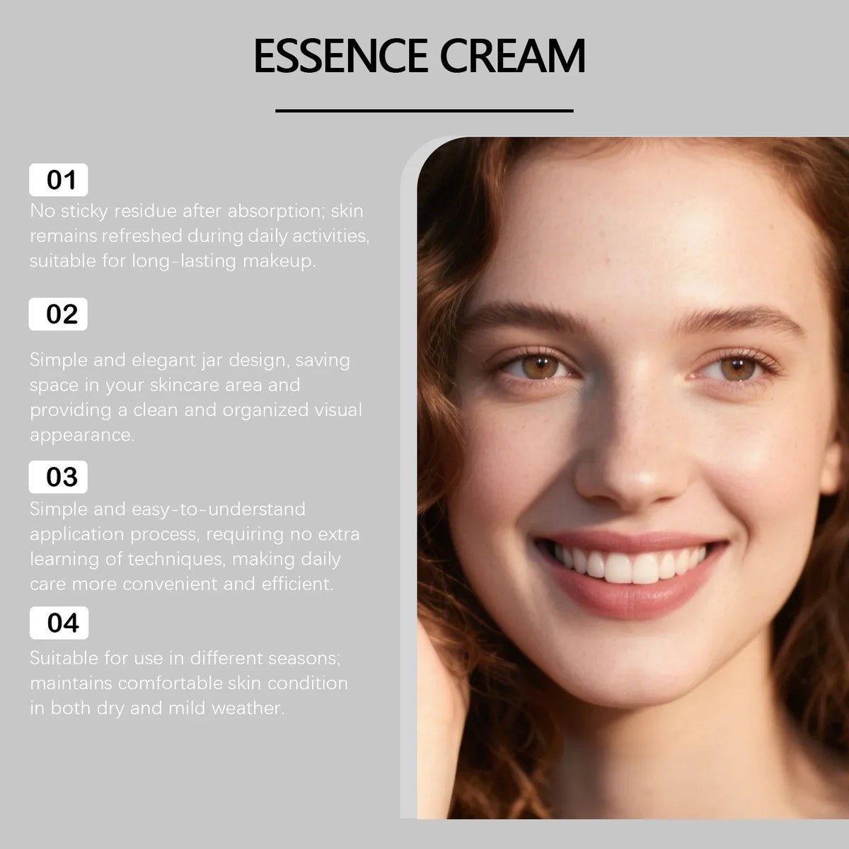 Peptide Collagen Firming Essence Cream Moisturizing Fade Fine Lines