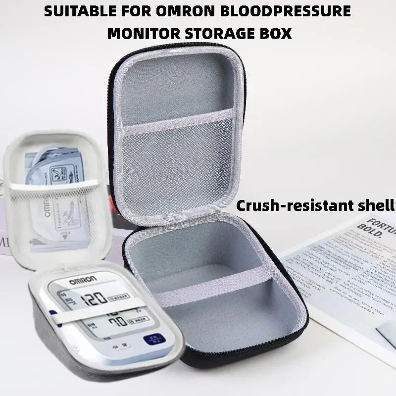 Home Electronic Measurement EVA Blood Pressure Bag Hard Case Storage