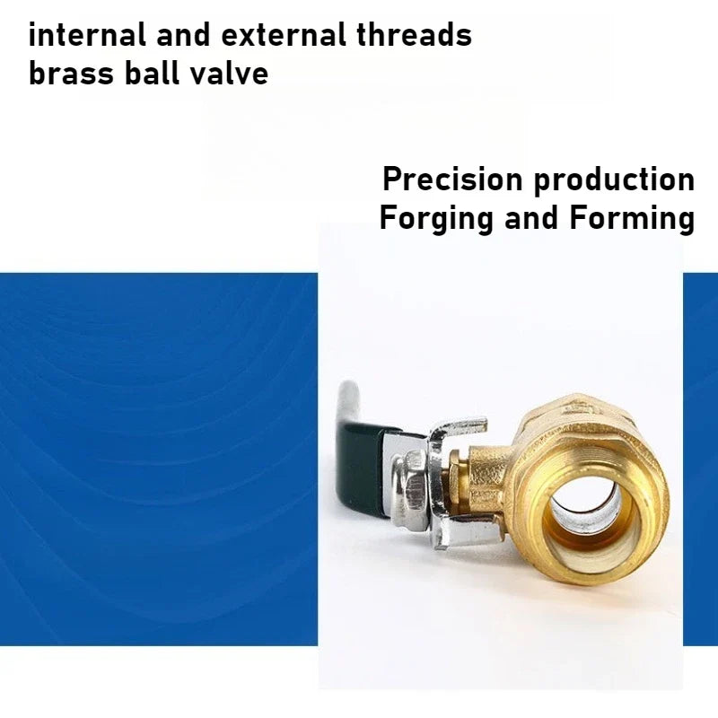 Brass Full Bore Ball Valve – Female Threaded, High-Pressure Water