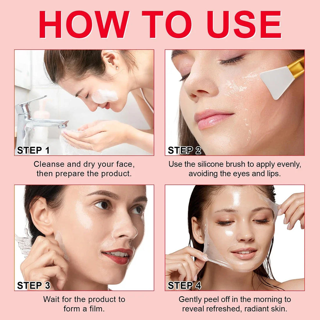 Collagen Peel-Off Face Mask – Hydrating & Firming 50g