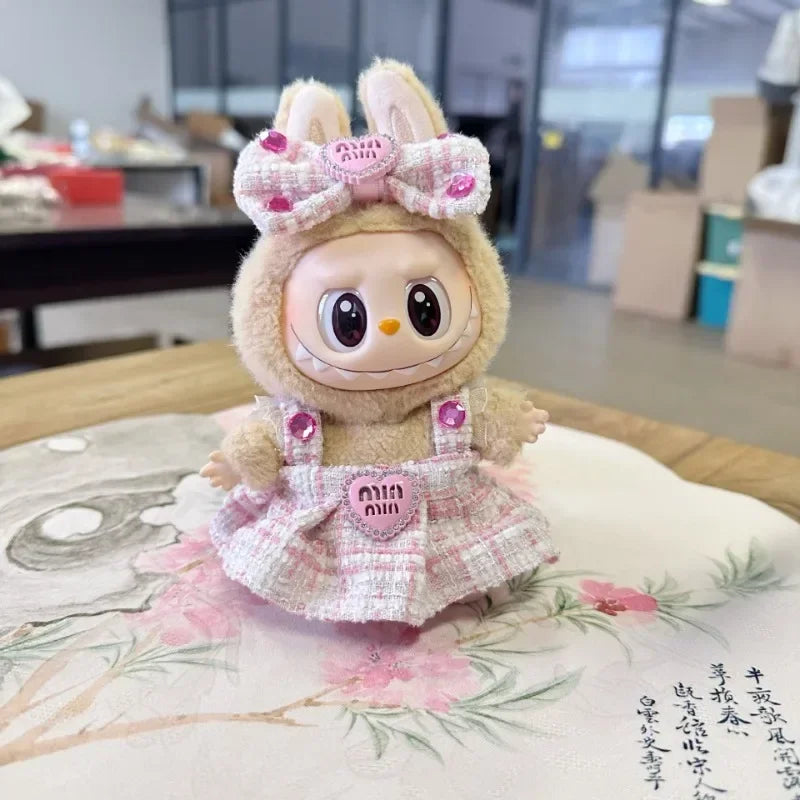 Mini Plush Doll's Clothes Outfit Accessories Korea Kpop Exo Labubu