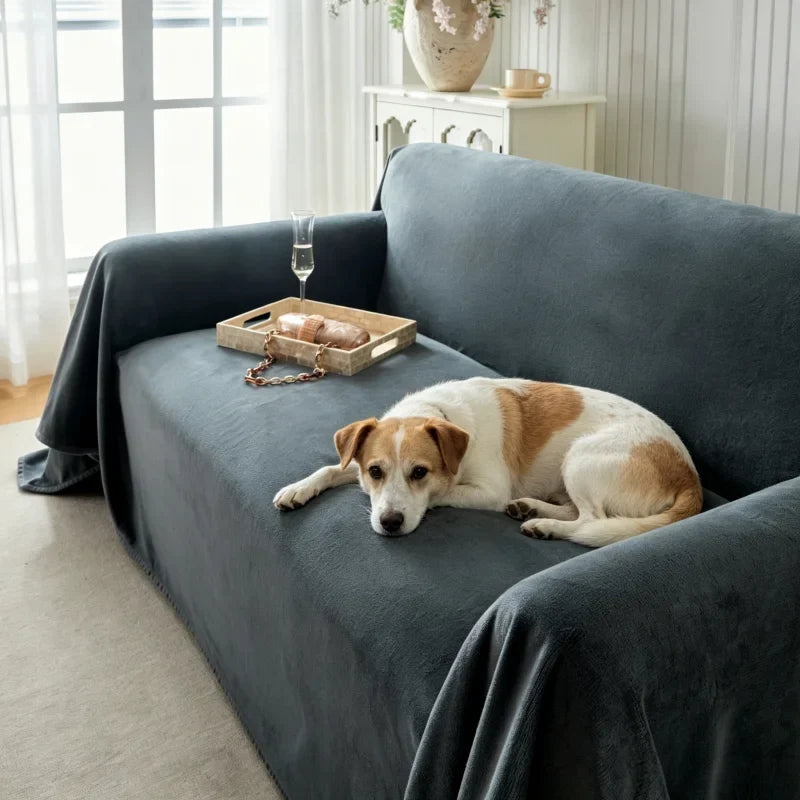 Waterproof Pet Blanket & Couch Protector | Fleece Throw for Dogs