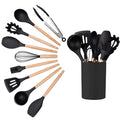 10-Piece Silicone Kitchen Utensil Set – Spatula, Ladle & More