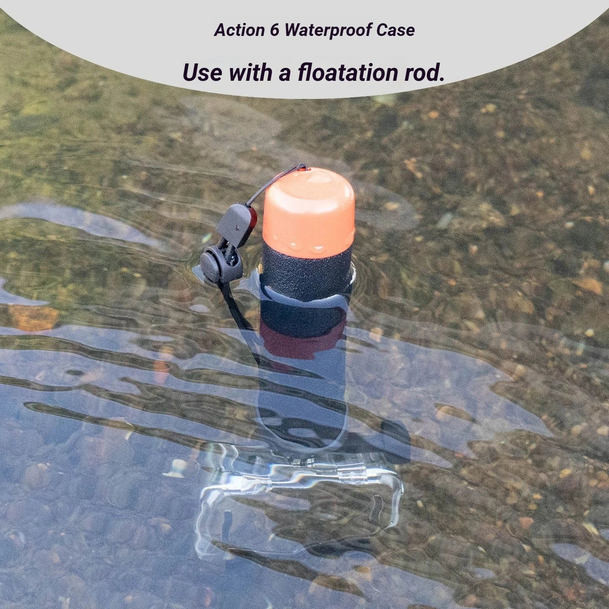 70M Waterproof Housing Case for DJI OSMO Action 6 – Dive Shell