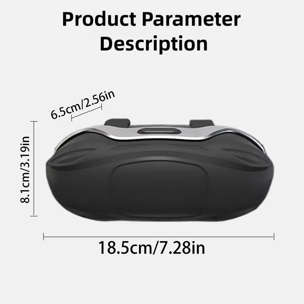 Car Sun Visor Sunglasses Holder – ABS Eyeglass Case