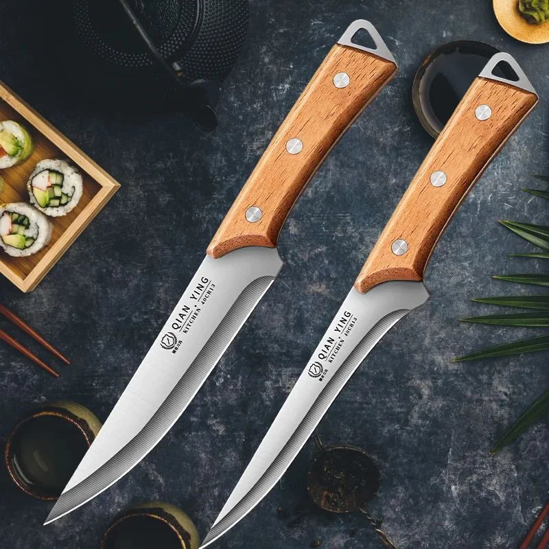 High Manganese Steel Butcher & Boning Knife – 14.8" Blade