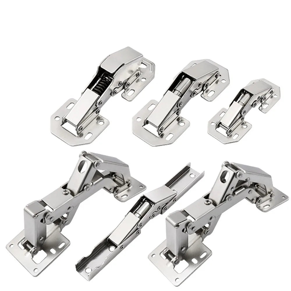 Soft-Close Full Overlay Cabinet Hinge | Straight Arm Damper