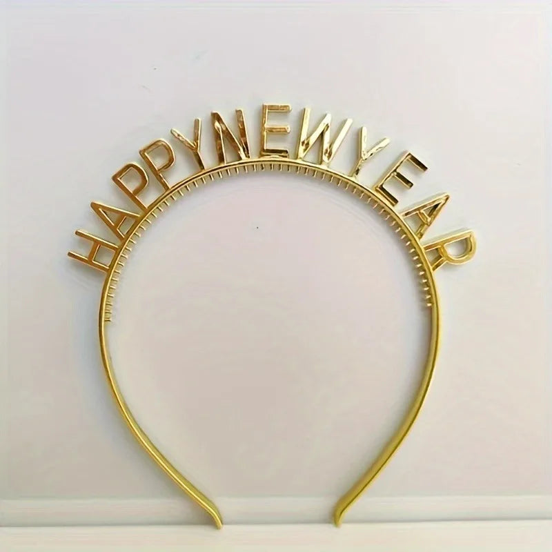 Happy New Year Headbands – Festive Party Accessories for Women